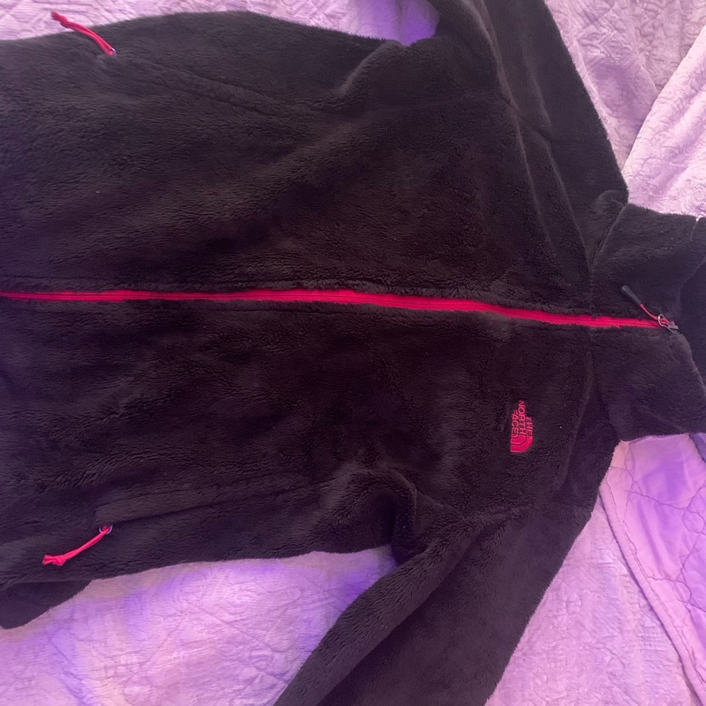 The Northface fuzzy jacket